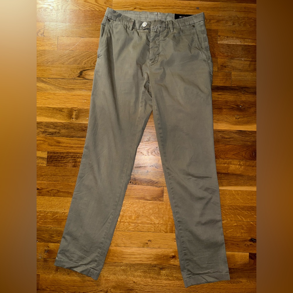 Kiton Napoli cotton tan pants size 32